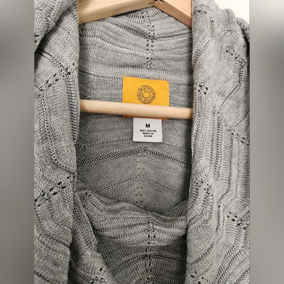 Ruby Rd. Grey  Sweater Size M - Picture 4 of 8